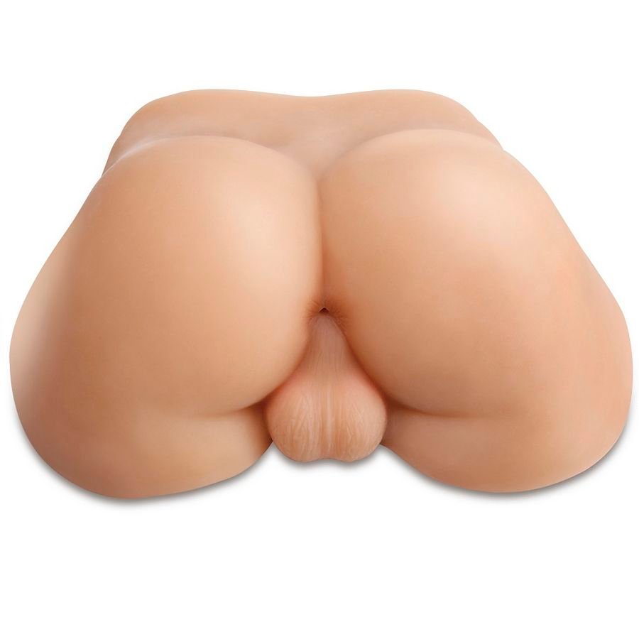 TORSO ANAL REALISTA XXL MASCULINO CON GLÚTEOS Y TESTÍCULOS FANTAFLESH
