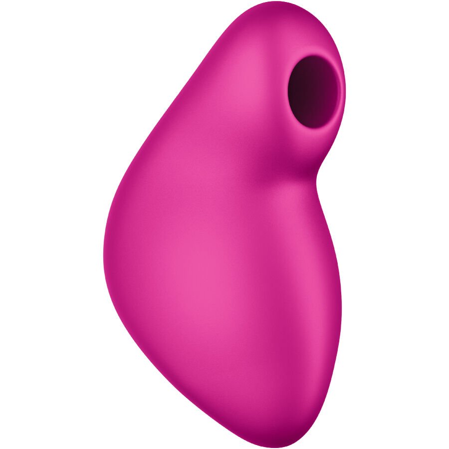 FUN FACTORY - ALLURE DOBLE VIBRADOR AIR PULSE MAGENTA - Estimuladores - El Arte del Placer