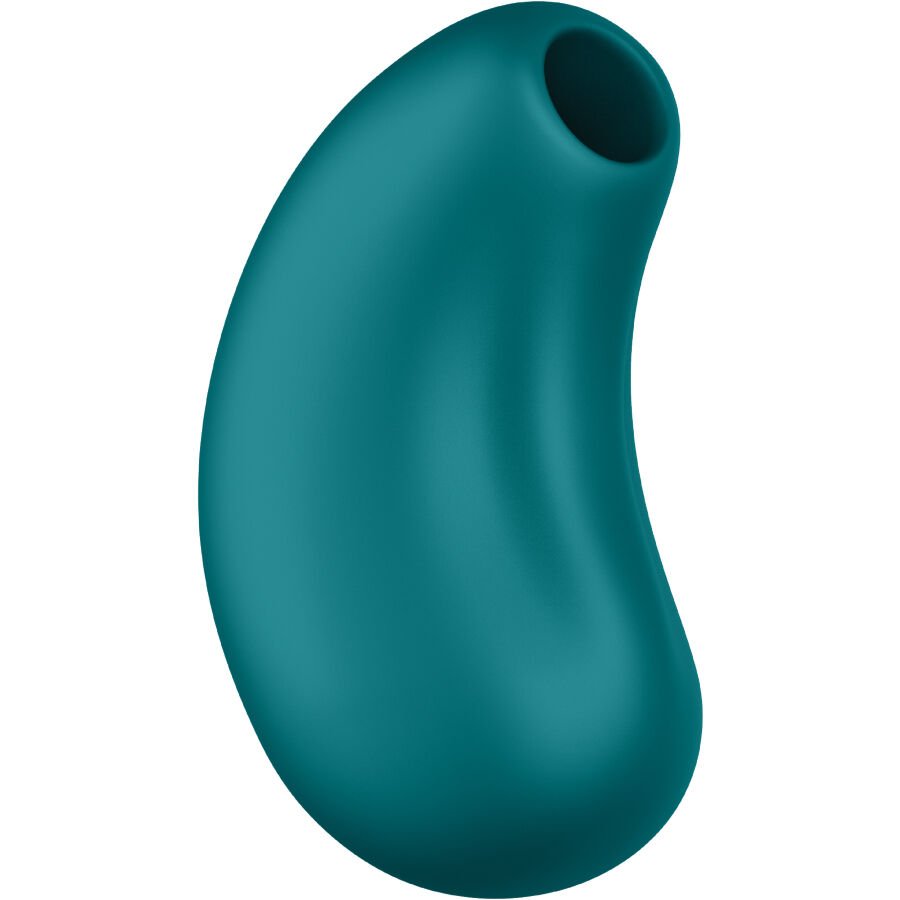 FUN FACTORY - CHERIE DOBLE VIBRADOR AIR PULSE VERDE - Estimuladores - El Arte del Placer
