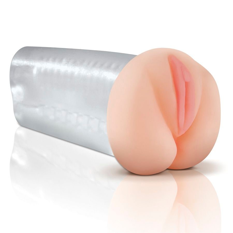 EXTREME TOYZ - MASTURBADOR VAGINA NATURAL - TRANSPARENTE - JUGUETES BIENESTAR - El Arte del Placer