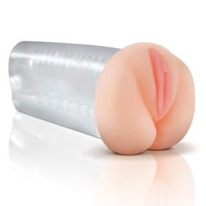 EXTREME TOYZ - MASTURBADOR VAGINA NATURAL TRANSPARENTE - JUGUETES BIENESTAR - El Arte del Placer