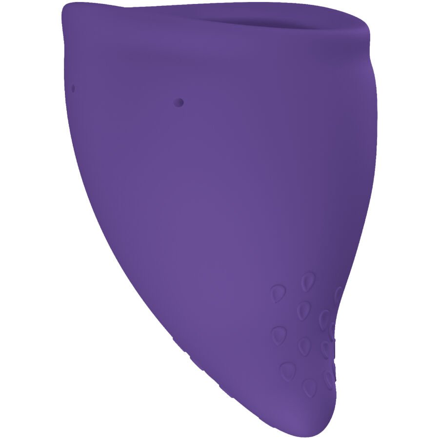FUN FACTORY - FUN COPA MENSTRUAL TALLA A MORADO OSCURO - Copas vaginales - El Arte del Placer