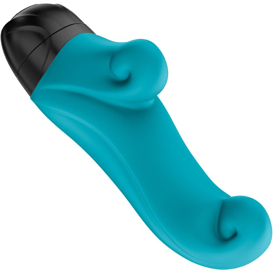 FUN FACTORY - OCEAN MINI VIBRADOR AGUAMARINA - JUGUETES BIENESTAR - El Arte del Placer