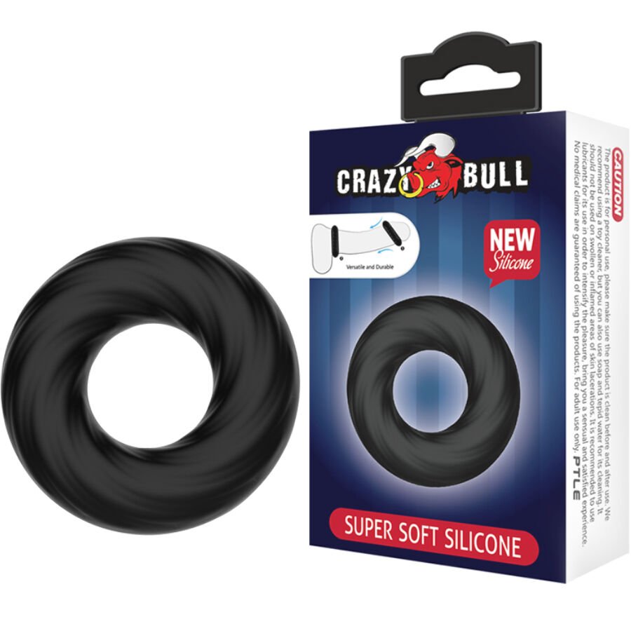 CRAZY BULL - ANILLO SILICONA ESPIRAL - Accesorios para el pene - El Arte del Placer