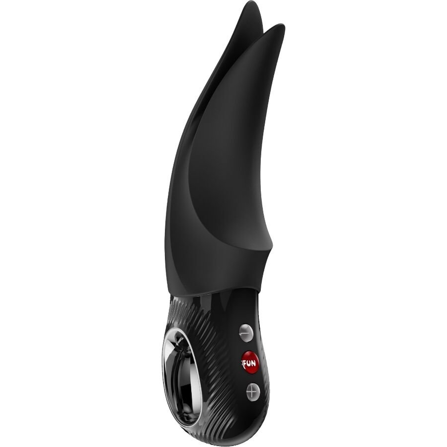 FUN FACTORY - VOLTA VIBRADOR LAY-ON NEGRO - JUGUETES BIENESTAR - El Arte del Placer