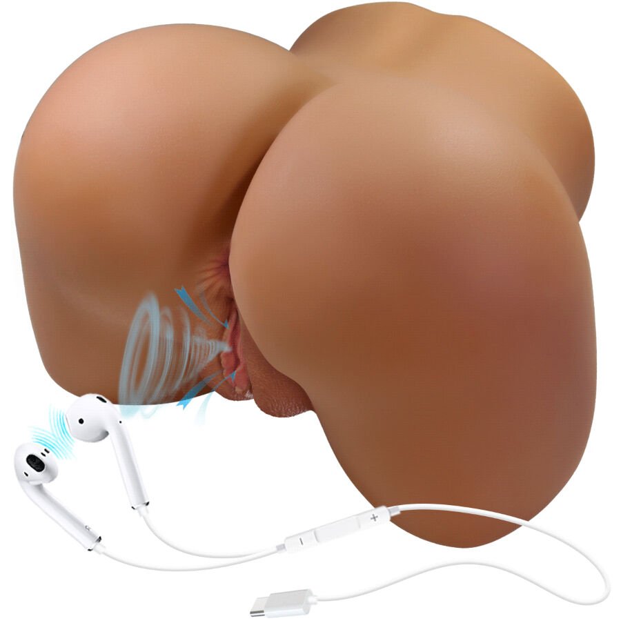 CRAZY BULL - WENDY TRASERO FEMENINO REALISTA VIBRADOR & SUCCIONADOR CON SONIDO 11 KG - JUGUETES BIENESTAR - El Arte del…