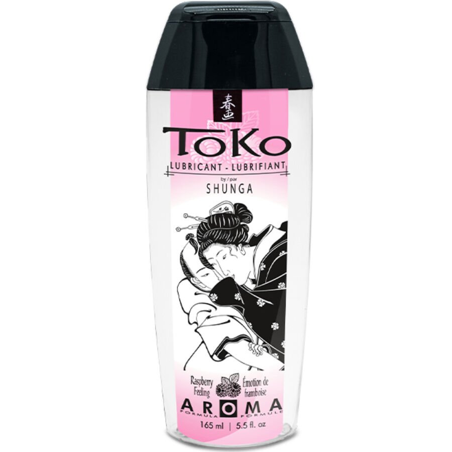 SHUNGA - TOKO AROMA LUBRICANTE EMOCIÓN DE FRAMBUESA - Con deliciosos Sabores - El Arte del Placer