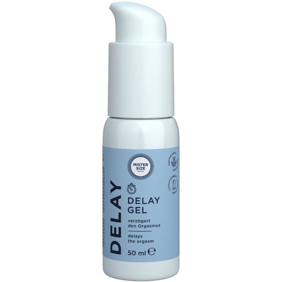 MISTER SIZE - GEL RETARDANTE 50 ML - DROGUERÍA - El Arte del Placer