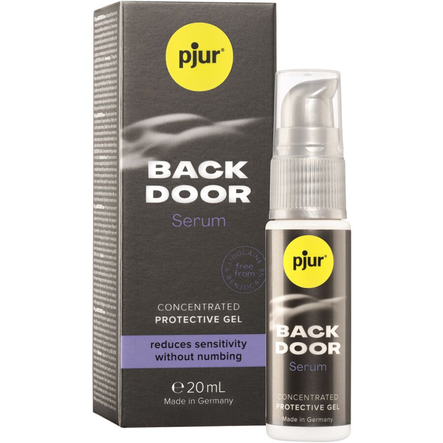 PJUR - BACK DOOR SERUM ANAL PROTECTOR 20 ML - Anal - Sprays o cremas relajantes - El Arte del Placer