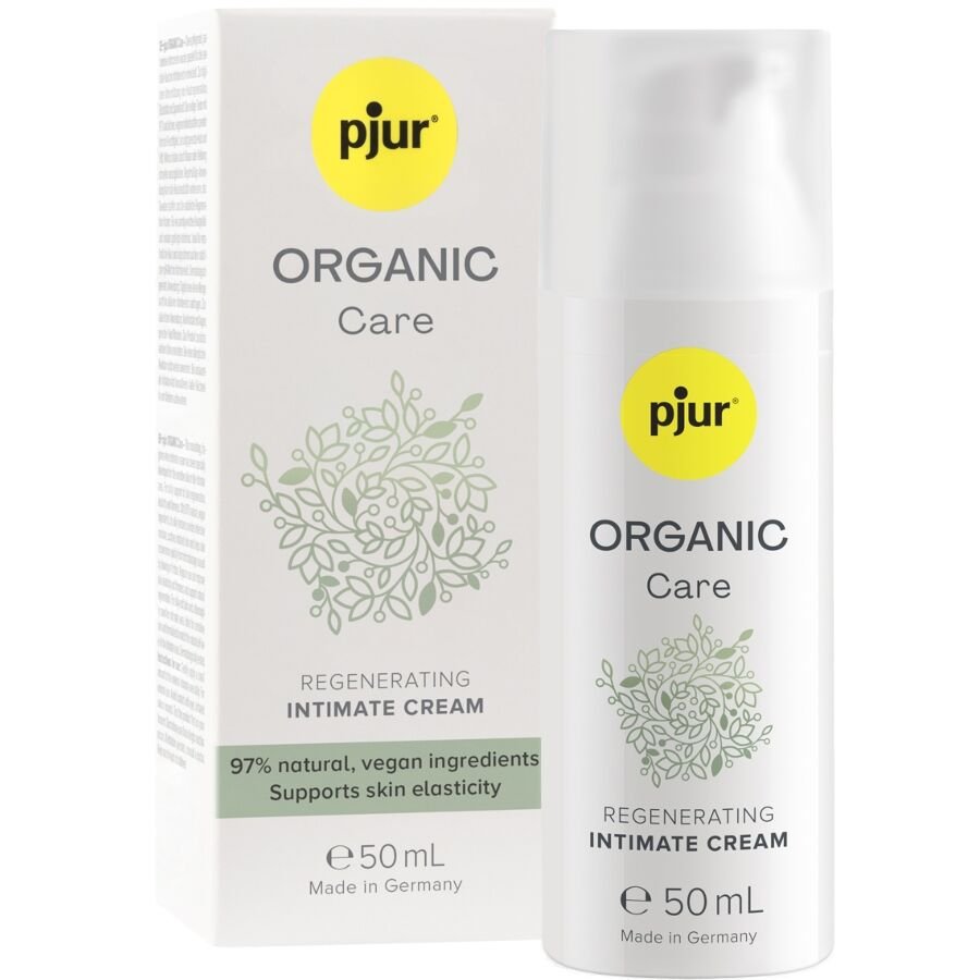 PJUR - ORGANIC CARE CREMA ÍNTIMA REGENERADORA 50 ML - Crema Corporal - El Arte del Placer