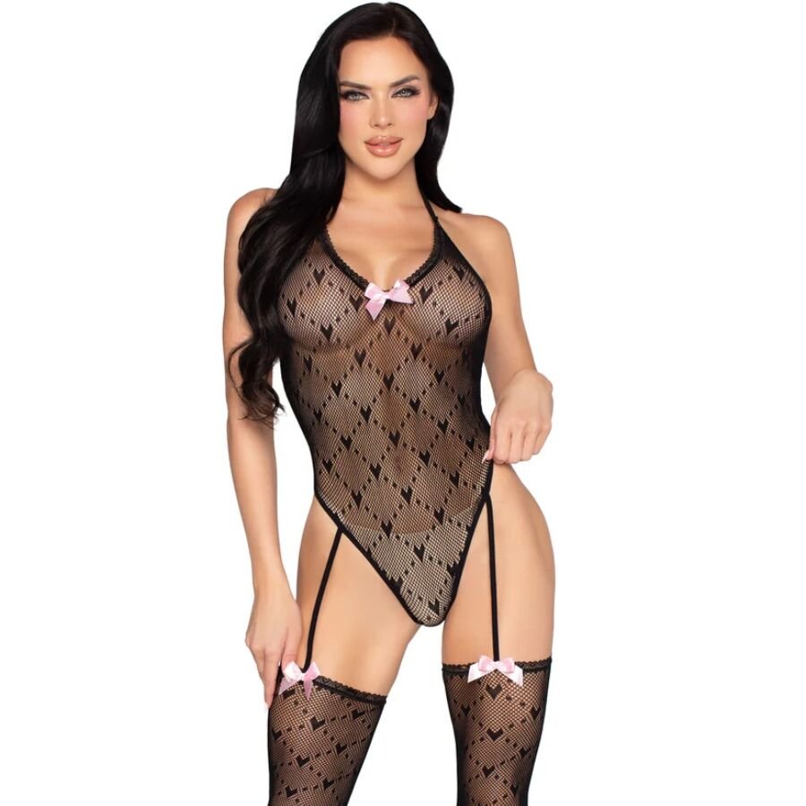 LEG AVENUE – 89360 BODY CON LIGUERO Y ESPALDA ABIERTA – TALLA
