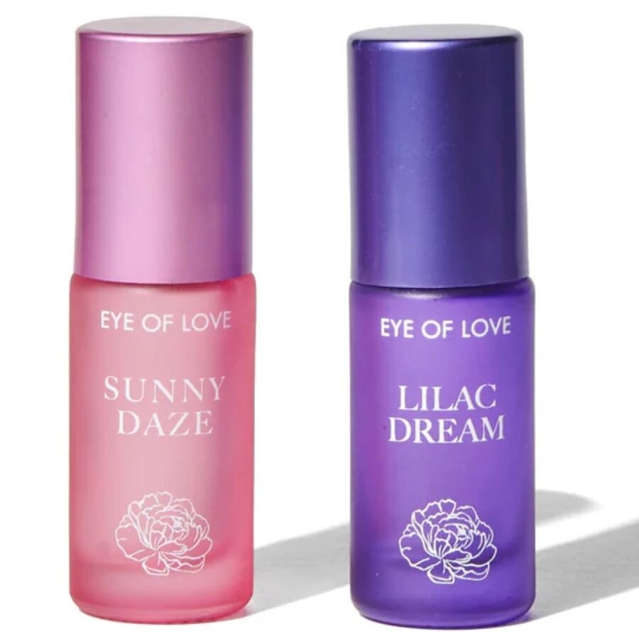 EYE OF LOVE - BLOOM SET DE PERFUME ROLL-ON CON FEROMONAS DE DÍA A NOCHE 2 X 5 ML - DROGUERÍA - El Arte del Placer