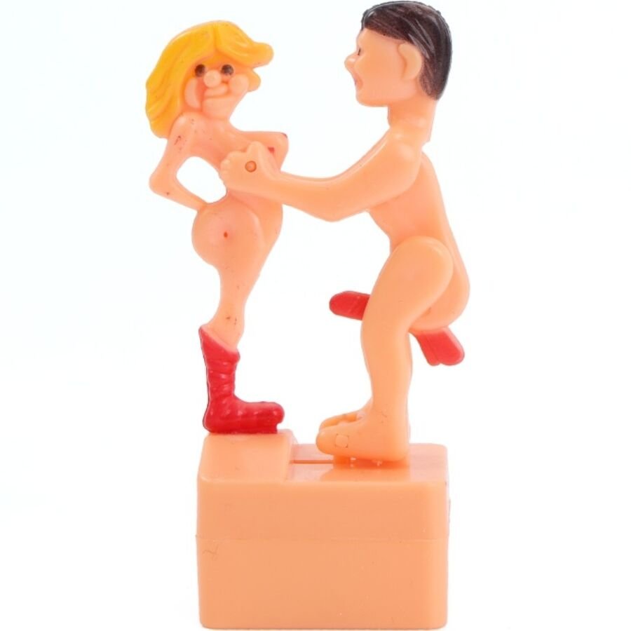 DIABLO PICANTE - MUÑECO BROMA POSTURA SEXUAL POR DELANTE CON CUERDA - Artículos divertidos - El Arte del Placer