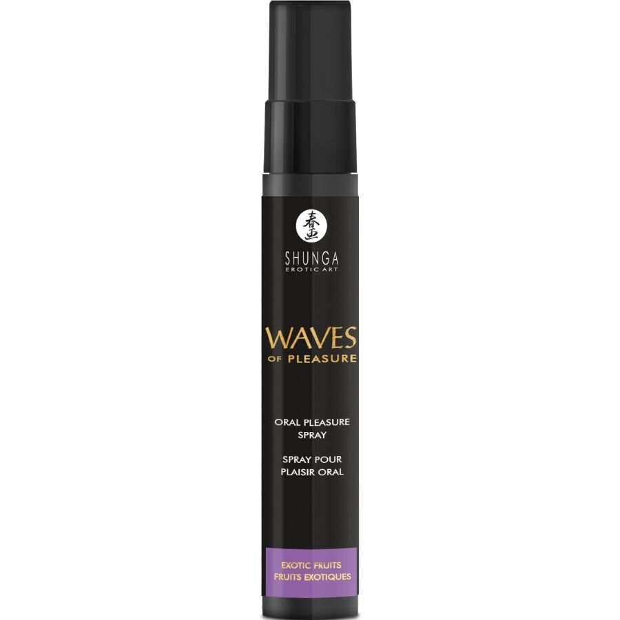 SHUNGA - WAVES PLEASURE SPRAY ORAL SEDUCTOR FRUTAS EXÓTICAS 20 ML - DROGUERÍA - El Arte del Placer