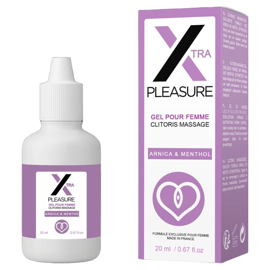 RUF - X PLEASURE GEL DE MASAJE PARA EL CLITORIS 20 ML - DROGUERÍA - El Arte del Placer