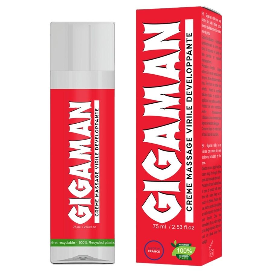 RUF - GIGAMAN CREMA PARA EL AUMENTO DE LA VIRILIDAD - Aumento Erección - El Arte del Placer