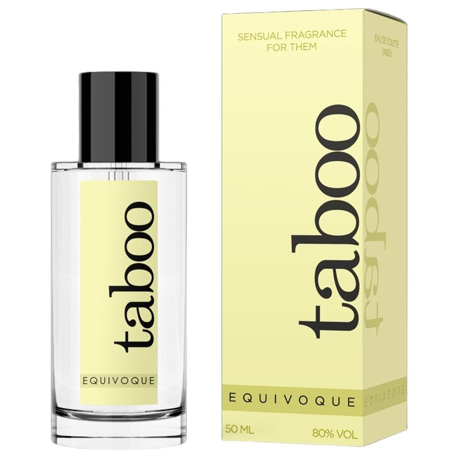 RUF - TABOO EQUIVOQUE PERFUME CON FEROMONAS PARA ÉL Y ELLA - DROGUERÍA - El Arte del Placer