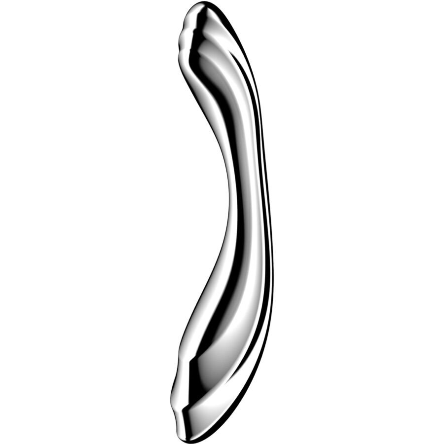 SATISFYER - PURE GRAVITY 2 DILDO ACERO INOXIDABLE DOBLE USO - Dildos Punto G - El Arte del Placer