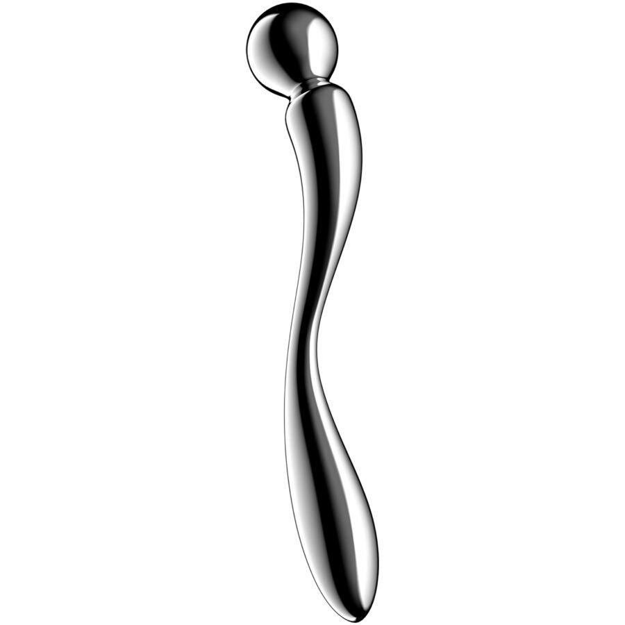 SATISFYER - STAR FORCE 2 DILDO ACERO INOXIDABLE DOBLE USO - Dildos Punto G - El Arte del Placer