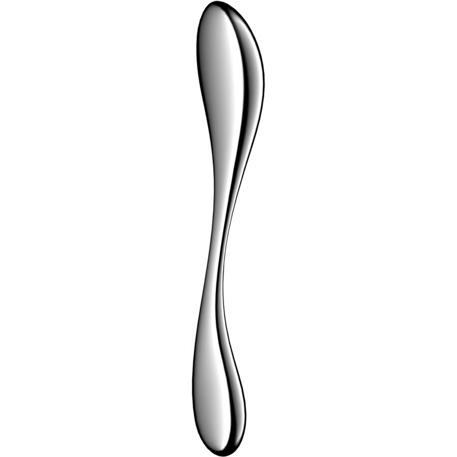 SATISFYER - STAR FORCE 3 DILDO ACERO INOXIDABLE DOBLE USO - Dildos Punto G - El Arte del Placer