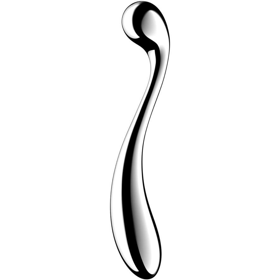 SATISFYER - STAR FORCE 4 DILDO ACERO INOXIDABLE DOBLE USO - Dildos Punto G - El Arte del Placer