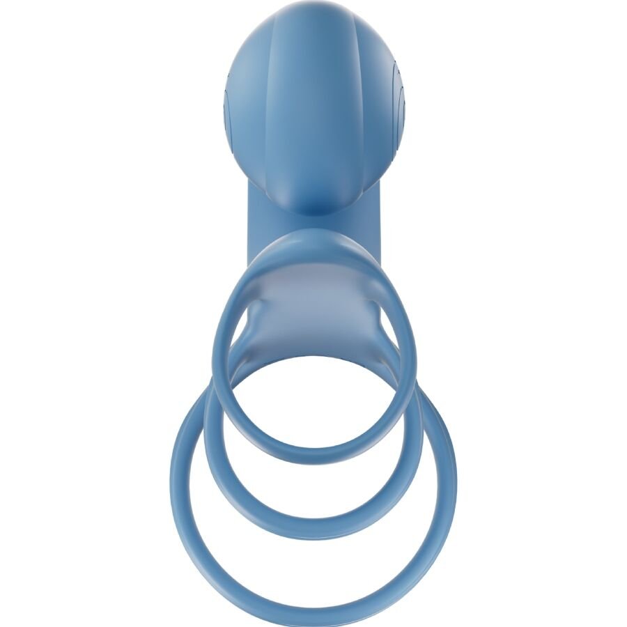 SNAIL VIBE - JOVI ARC ANILLO DE PAREJA CONTROL REMOTO AZUL - Sin categorizar - El Arte del Placer