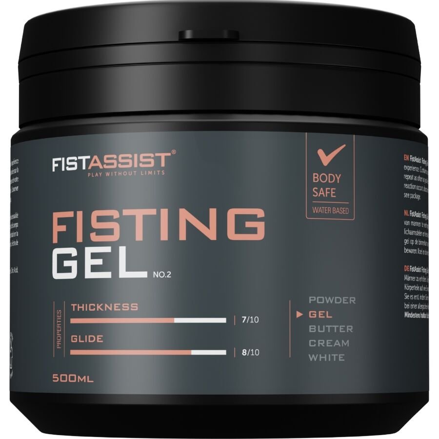 COBECO - FIST ASSIST GEL EXTRAESPESO BASE DE AGUA 500 ML - Base Agua - El Arte del Placer