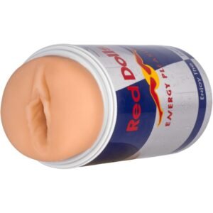 ALIVE - RED DOLL MASTURBADOR MASCULINO VAGINA LATA BEBIDA ENERGÉTICA - JUGUETES BIENESTAR - El Arte del Placer