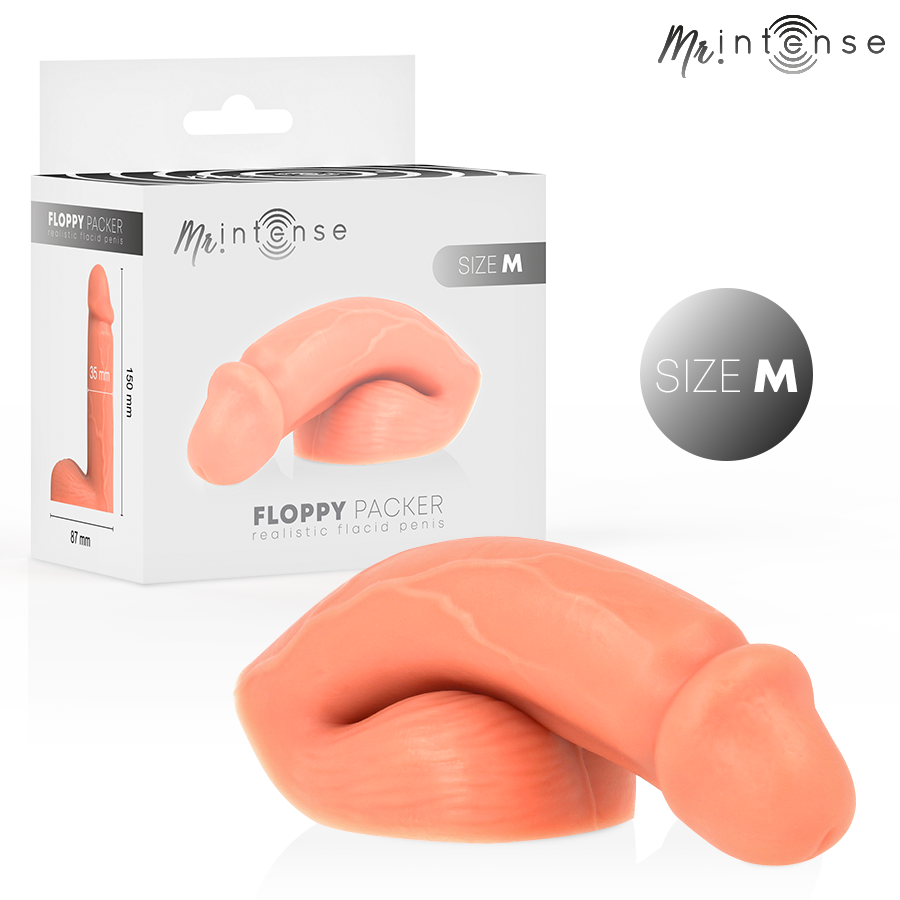 MR INTENSE – FLOPPY TALLA PACKER REALÍSTICO - Dildos sin Vibración - El Arte del Placer
