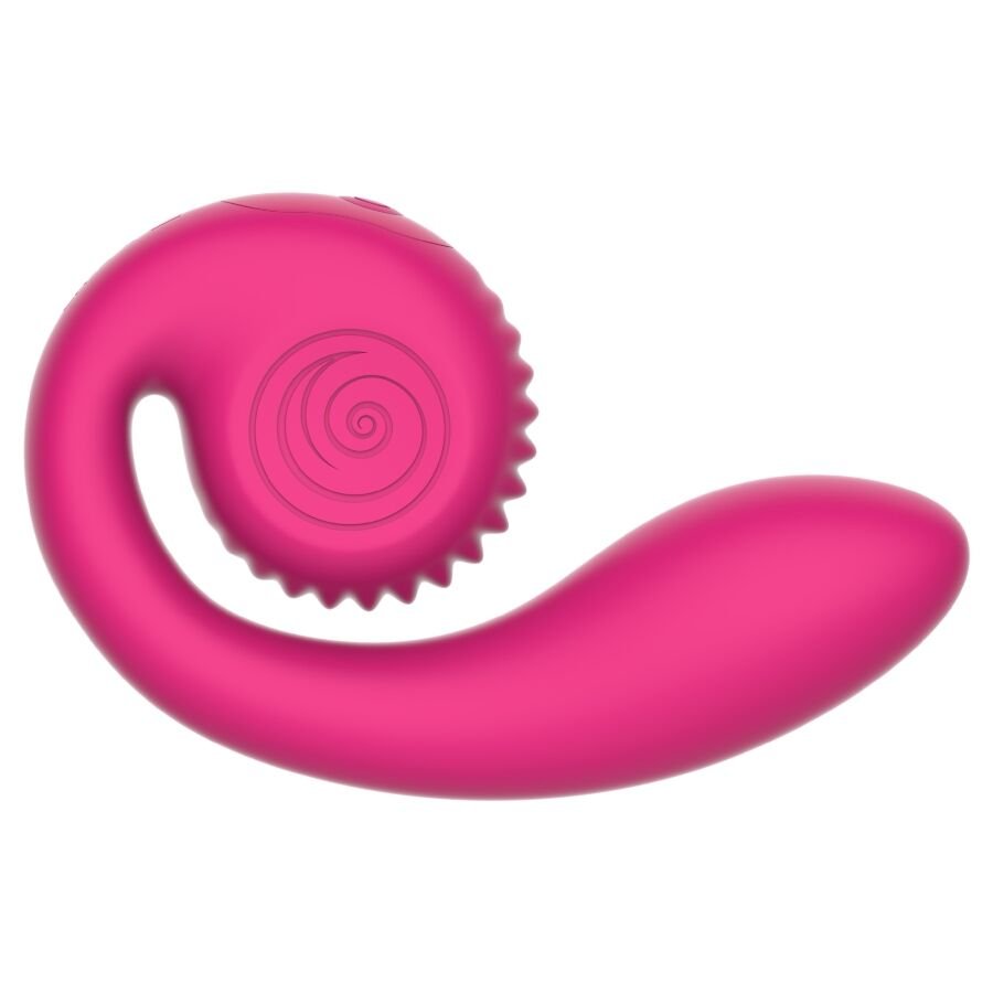 SNAIL VIBE – GIZI LITE VIBRADOR DUAL PUNTO G Y CLÍTORIS - JUGUETES BIENESTAR - El Arte del Placer