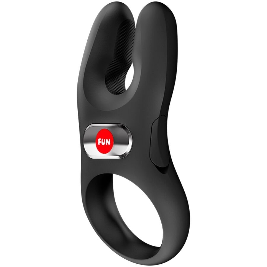 FUN FACTORY - NOS PRO ANILLO VIBRADOR PENE NEGRO - Accesorios para el pene - El Arte del Placer