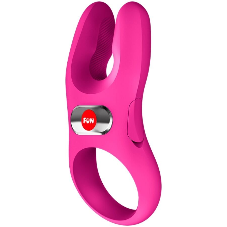 FUN FACTORY - NOS PRO ANILLO VIBRADOR PENE MAGENTA - Accesorios para el pene - El Arte del Placer