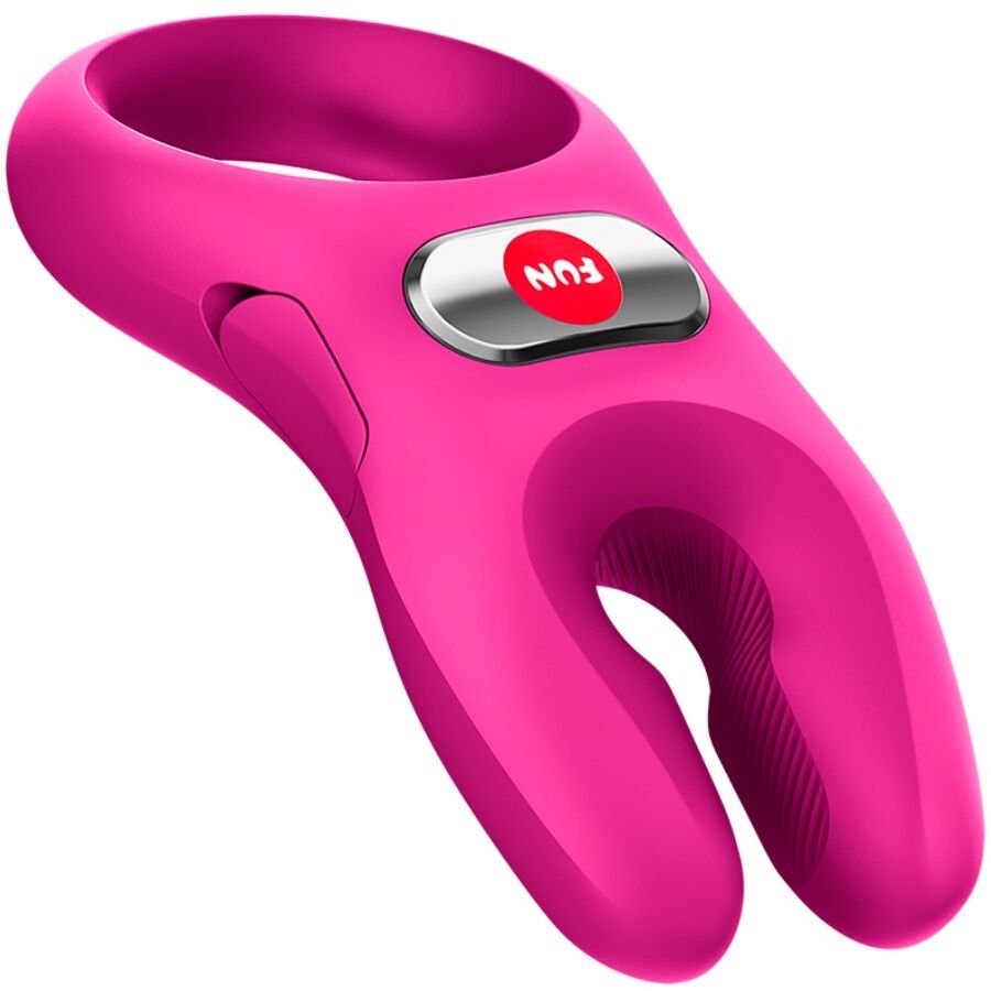 FUN FACTORY - NOS PRO ANILLO VIBRADOR PENE MAGENTA - Accesorios para el pene - El Arte del Placer