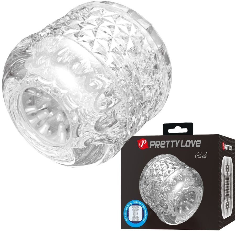 PRETTY LOVE - COLE MASTURBADOR DOBLE ENTRADA - JUGUETES BIENESTAR - El Arte del Placer