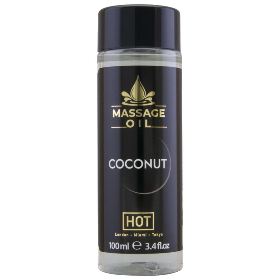 HOT - ACEITE DE MASAJE COCO 100 ML - Aceites con Sabores - El Arte del Placer