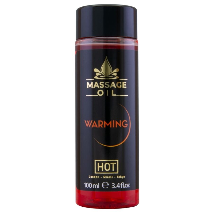 HOT - ACEITE DE MASAJE EFECTO CALOR 100 ML - Con efecto calor - El Arte del Placer