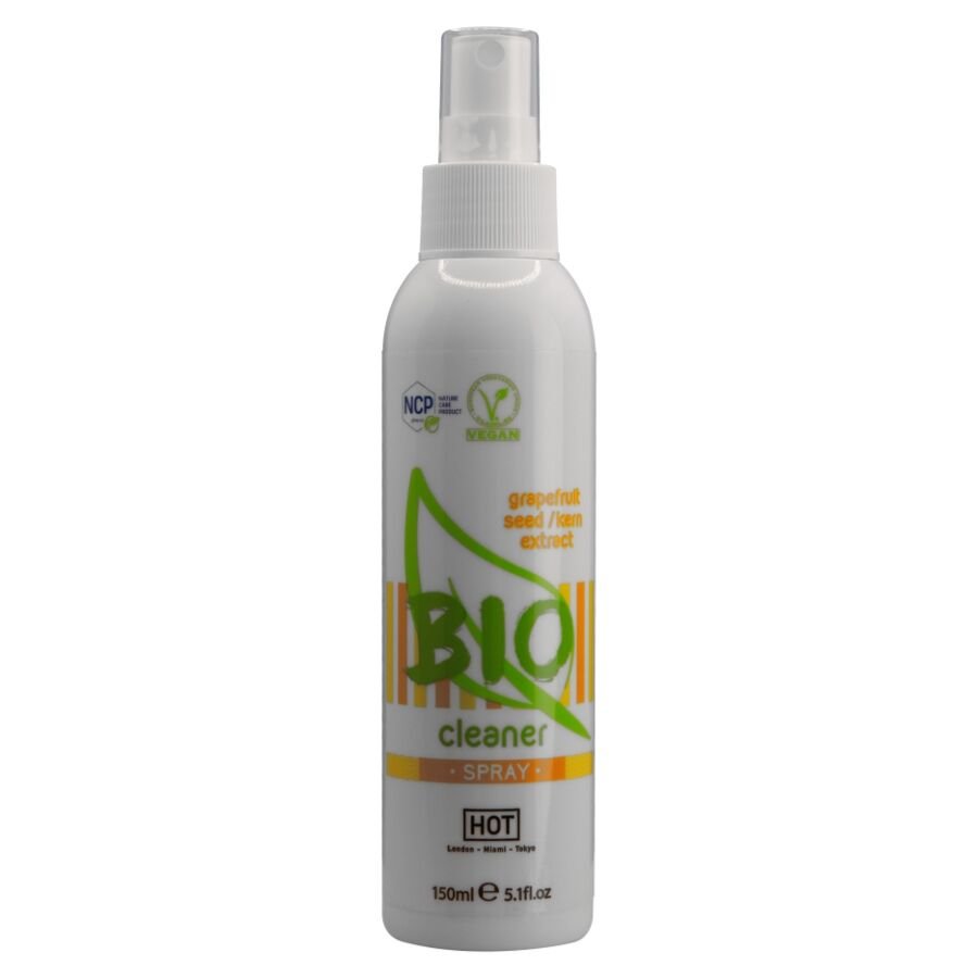 HOT - BIO CLEANER SPRAY SPRAY LIMPIADOR BIO 150 ML - Desinfección y Mantenimiento - El Arte del Placer