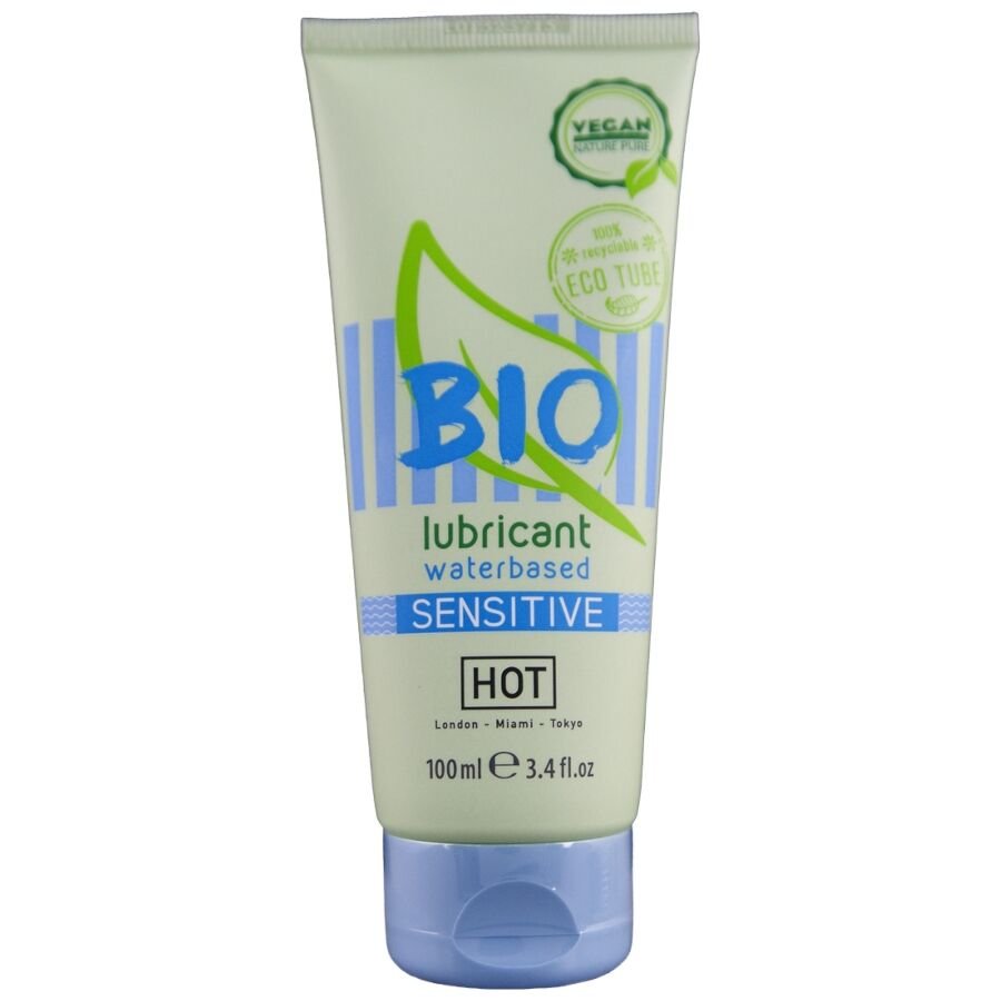 HOT - BIO LUBRICANT LUBRICANTE BIO BASE AGUA SENSIBLE 100 ML - Base Agua - El Arte del Placer