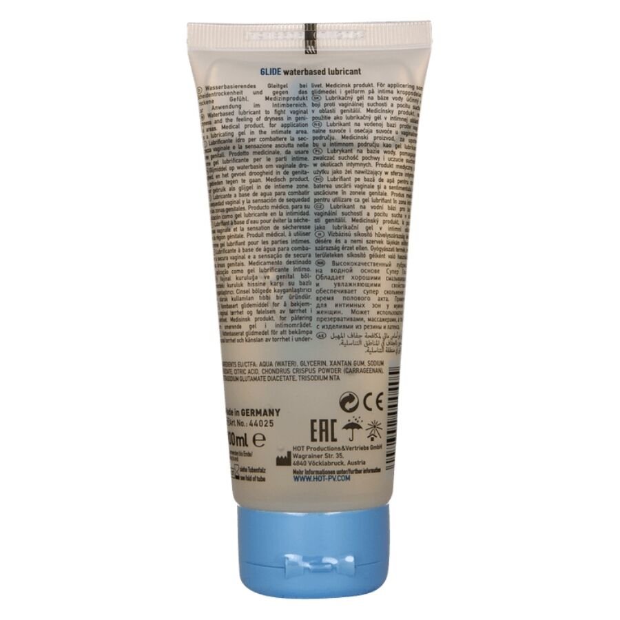 HOT - GLIDE LIQUID PLEASURE LUBRICANTE BASE AGUA 100 ML - Base Agua - El Arte del Placer