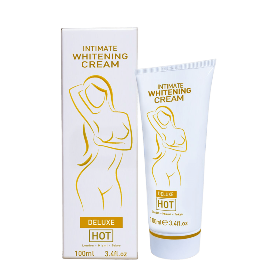 HOT - CREMA BLANQUEADORA ÍNTIMA DELUXE 100 ML - Aclarante Vaginal - El Arte del Placer