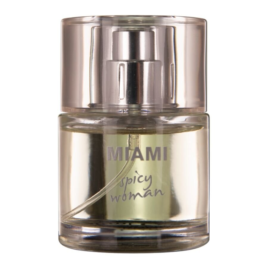 HOT - PERFUME CON FEROMONAS MIAMI SPICY MUJER 30 ML - DROGUERÍA - El Arte del Placer