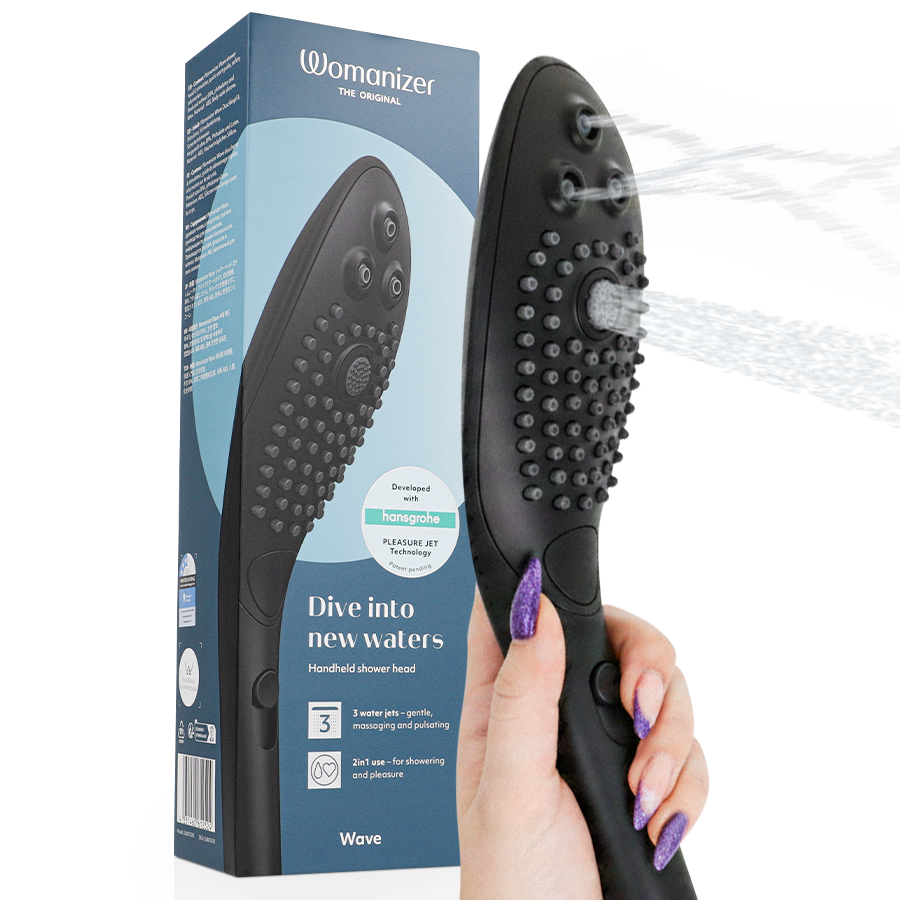 WOMANIZER – WAVE CABEZAL DE DUCHA ESTIMULADOR DE CLITORÍS - Estimuladores - El Arte del Placer