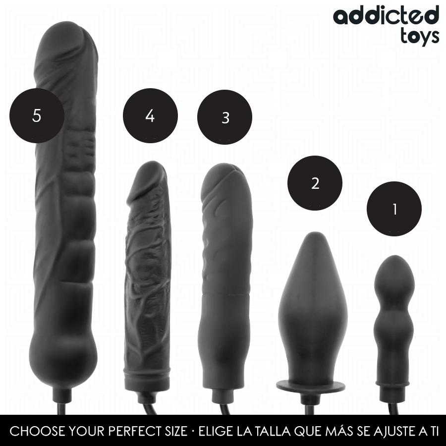 ADDICTED TOYS - DILDO INFLABLE MODELO 4 - Anal - El Arte del Placer