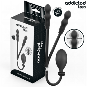 ADDICTED TOYS - PLUG ANAL DOBLE INFLABLE MODELO 1 - Anal - El Arte del Placer