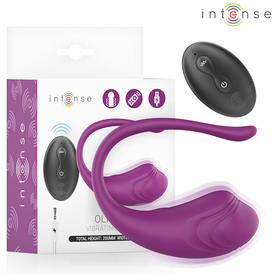INTENSE – OLIVIA HUEVO VIBRADOR CONTROL REMOTO - Estimuladores - El Arte del Placer