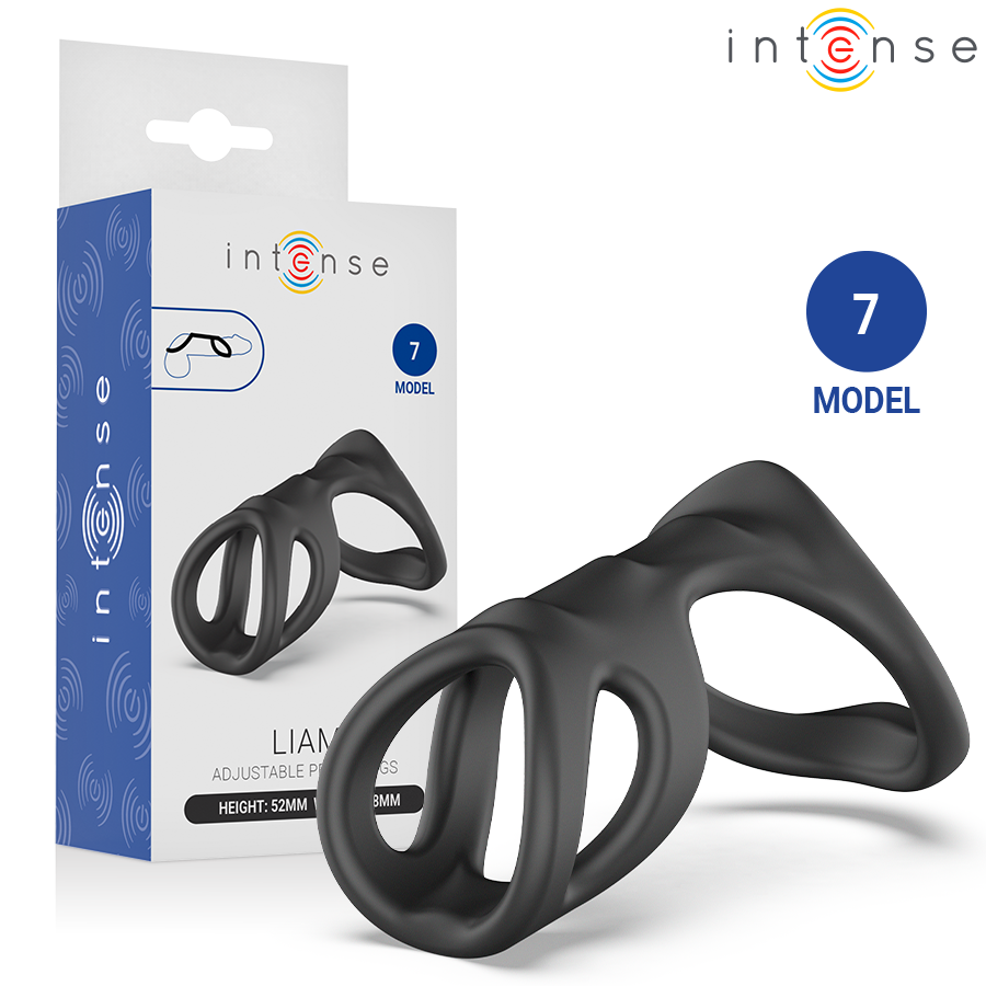 INTENSE - LIAM ANILLO AJUSTABLE MODELO 7 - Accesorios para el pene - El Arte del Placer