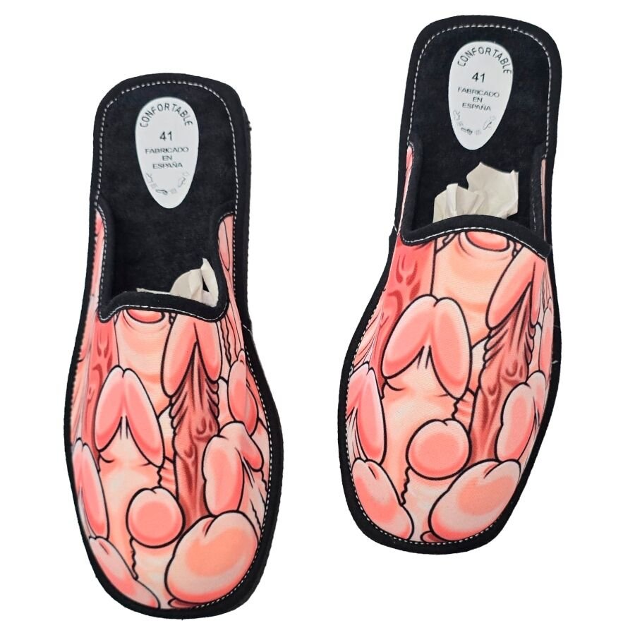 DIABLO PICANTE - ZAPATILLAS PENES TALLA PEQUEÑA 36-37-38 - Artículos divertidos - El Arte del Placer
