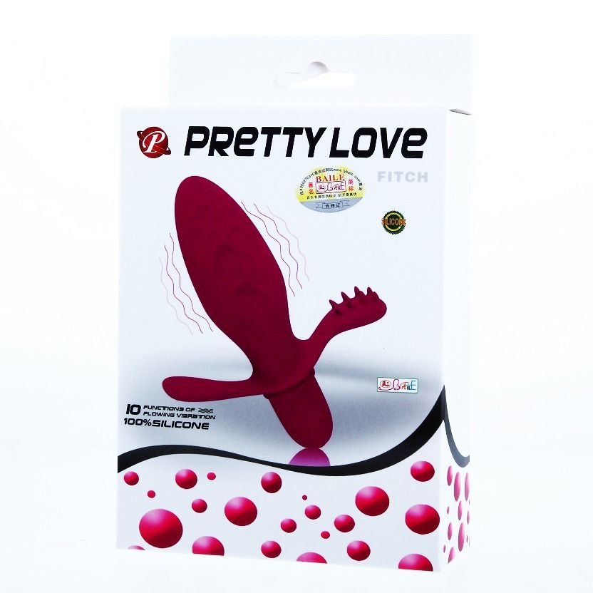 PRETTY LOVE - FLIRTATION VIBRADOR FITCH - JUGUETES BIENESTAR - El Arte del Placer