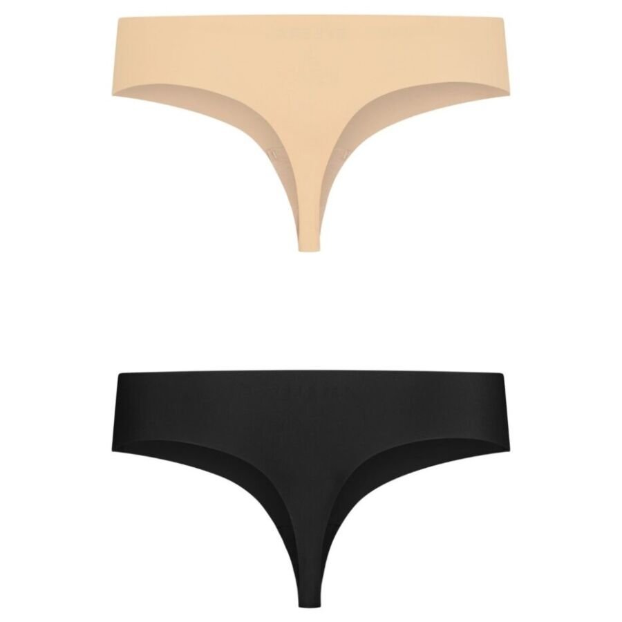 BYE-BRA – PACK 2 TANGAS INVISIBLES Y TALLA