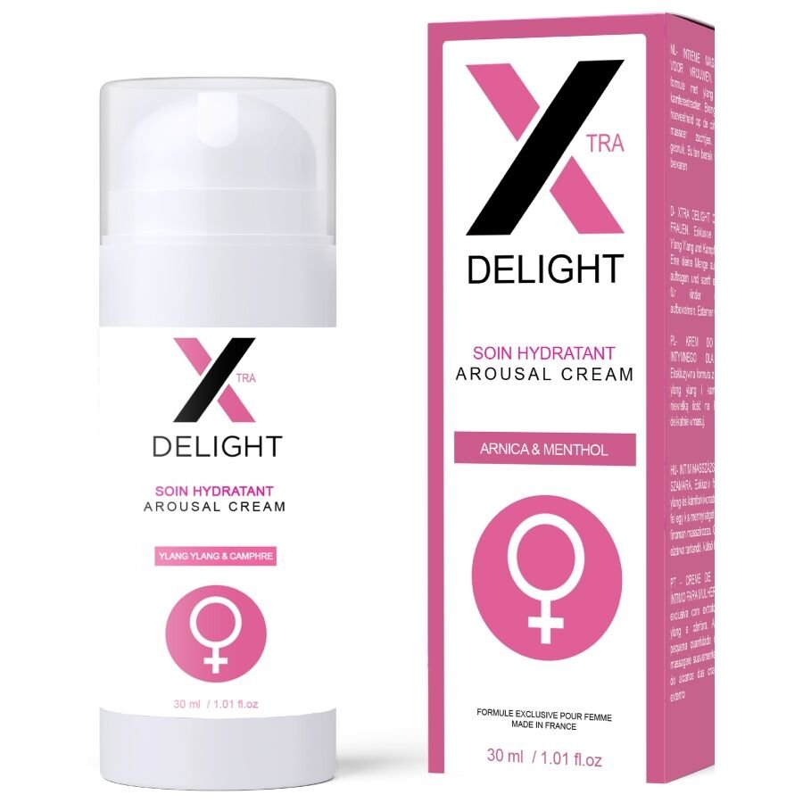 RUF - X DELIGHT CREMA DE EXCITACIÓN PARA EL CLÍTORIS 30 ML - DROGUERÍA - El Arte del Placer